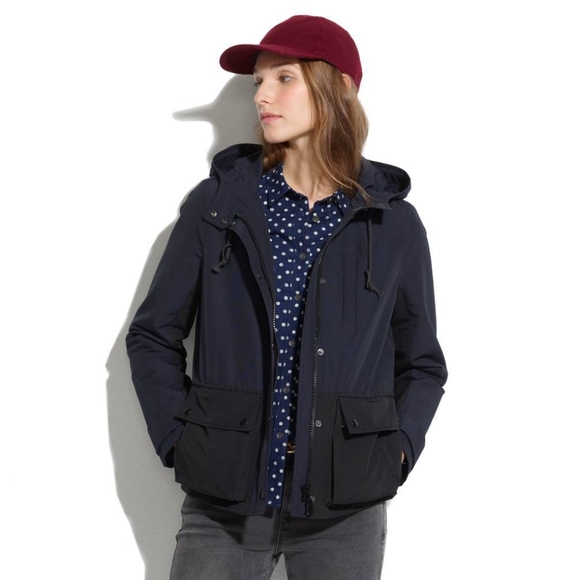 Madewell | All-Weather Two-Tone Anorak Jacket - Picture 12 of 12